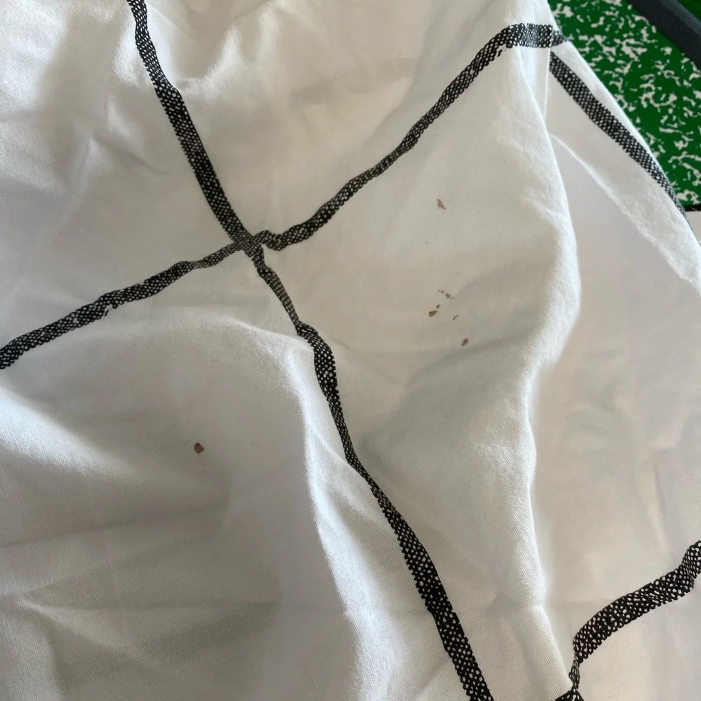Urban‎ Outfitters twin xl windowpane  duvet cover